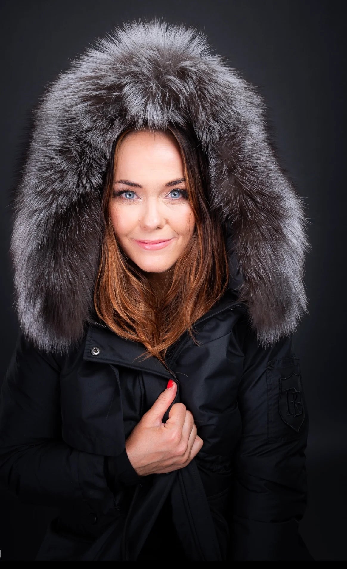 Akureyri Parka - Silfur Refur - Ekta feldur