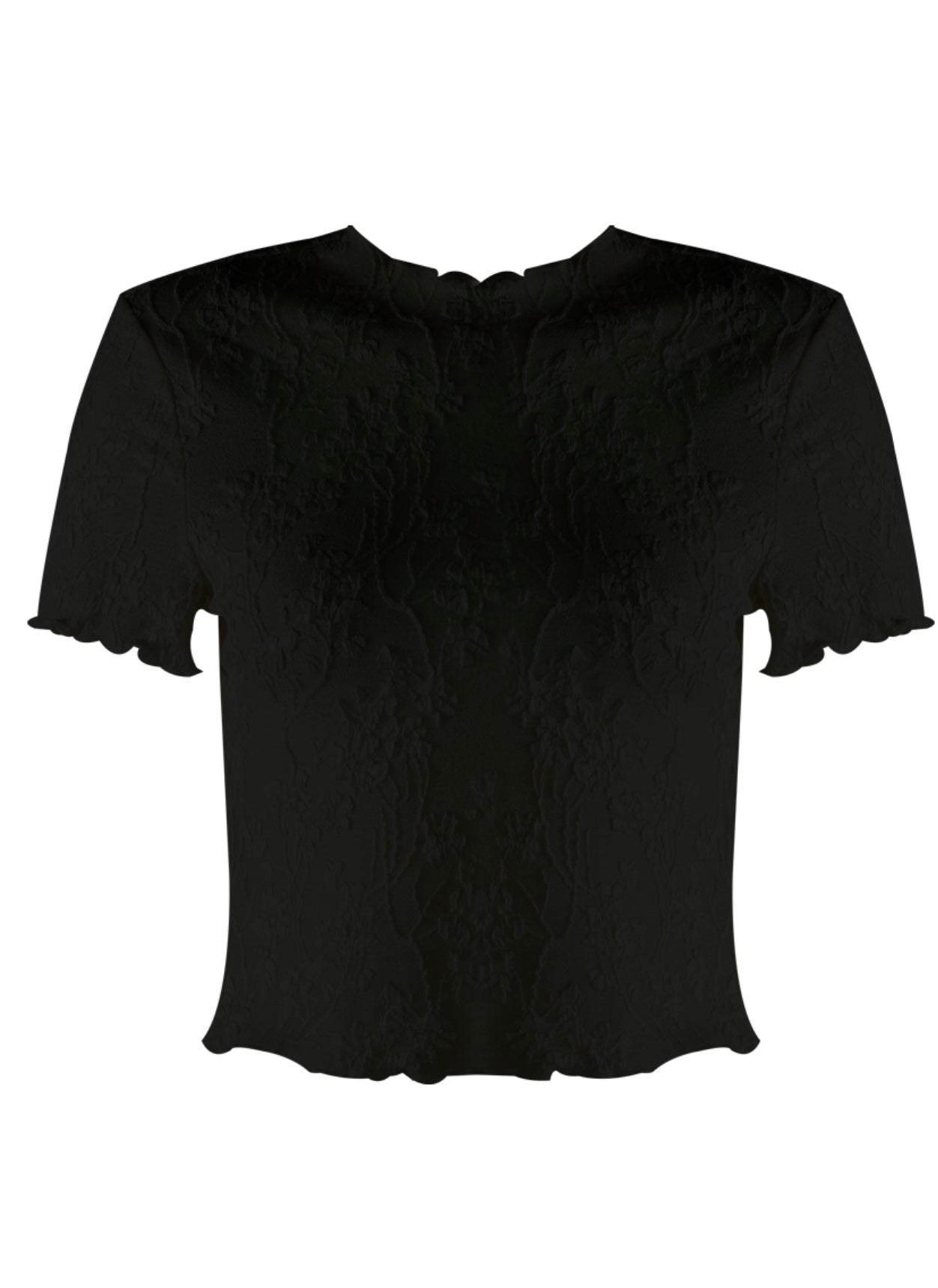 Mesh Toppur Svartur