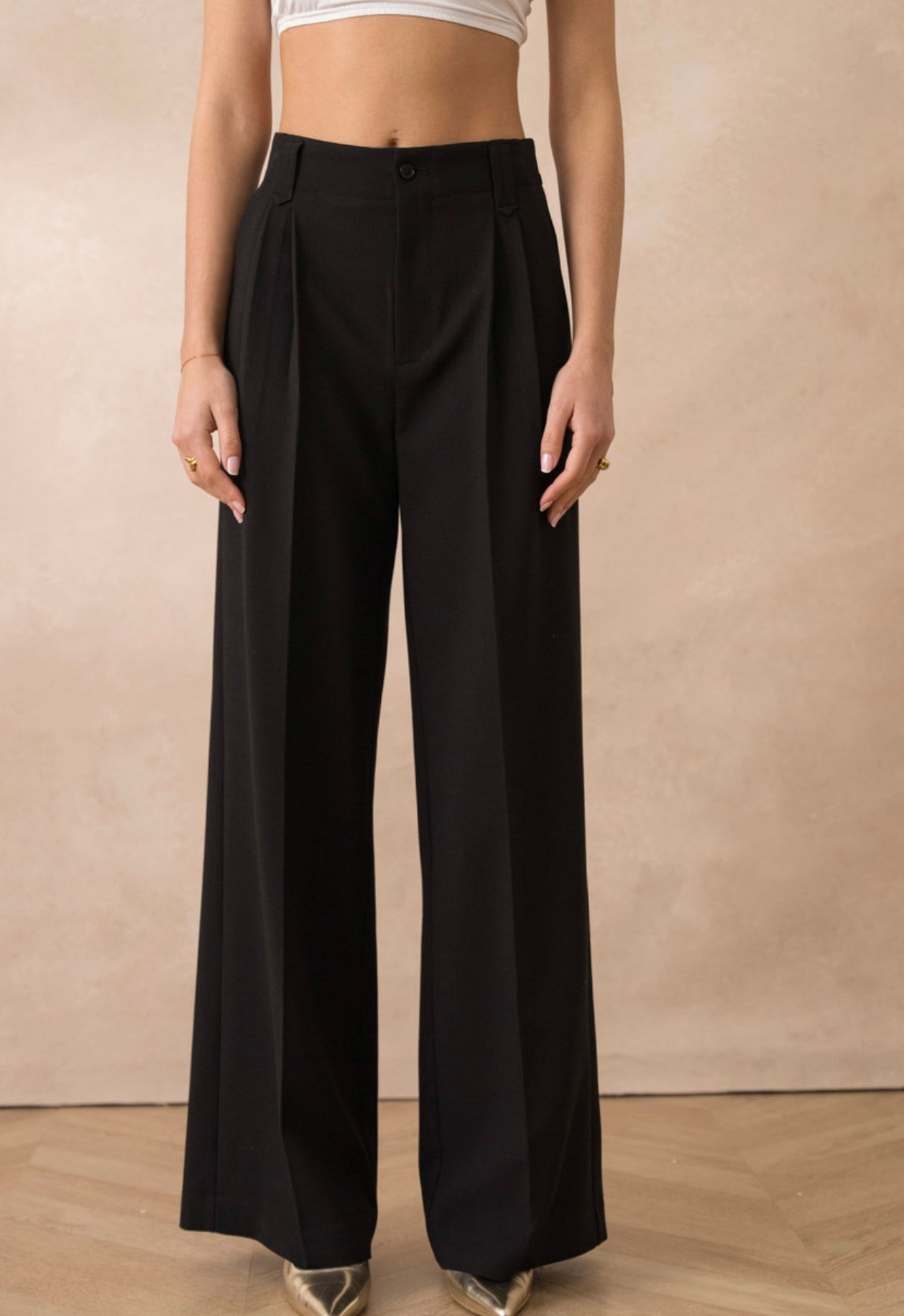 Buxur Taylor Wide Leg Black