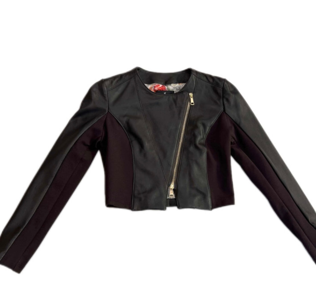 Sofia Jacket ekta leður.