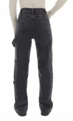 Cargo Buxur Dark Grey