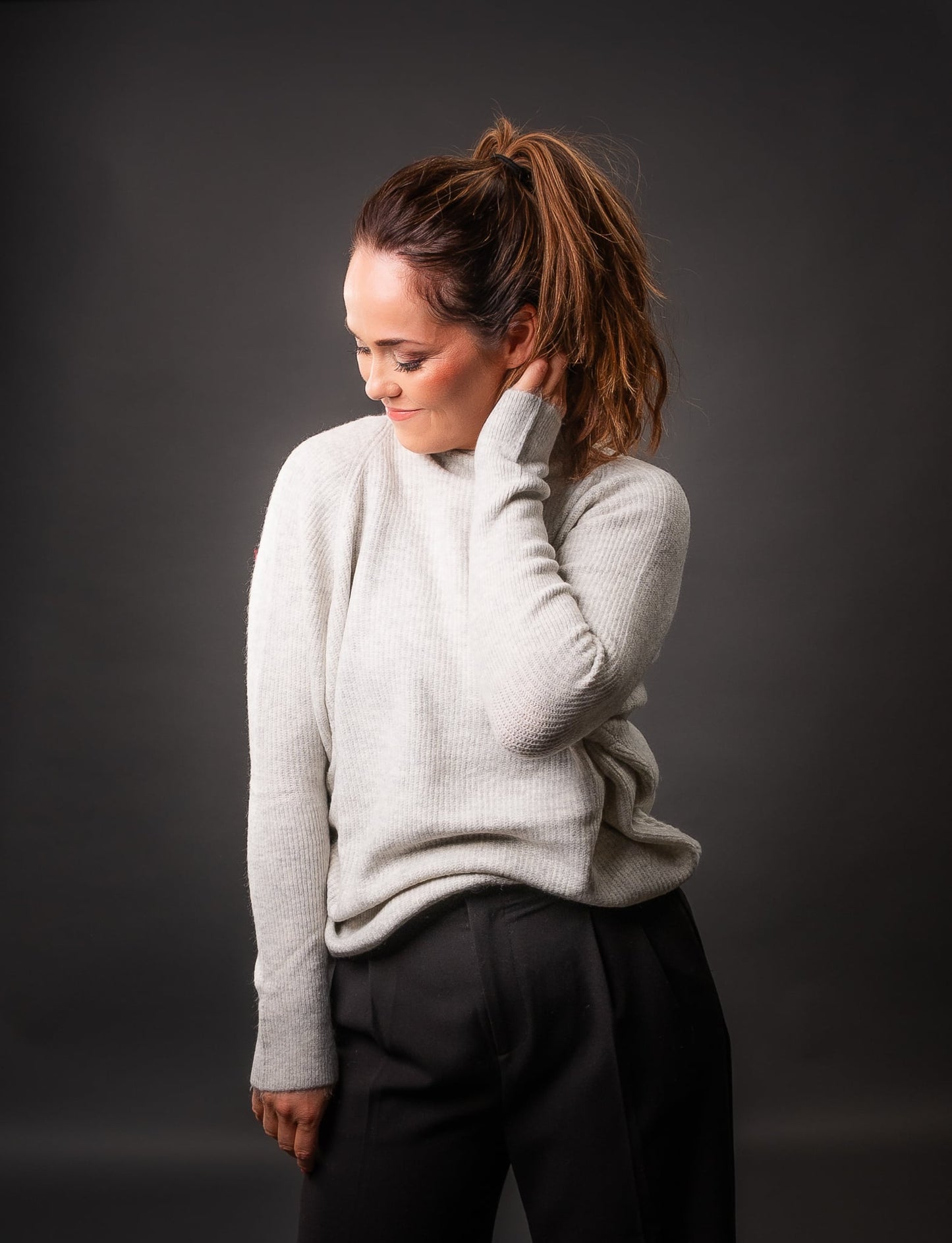 Peysa Ljósgrá