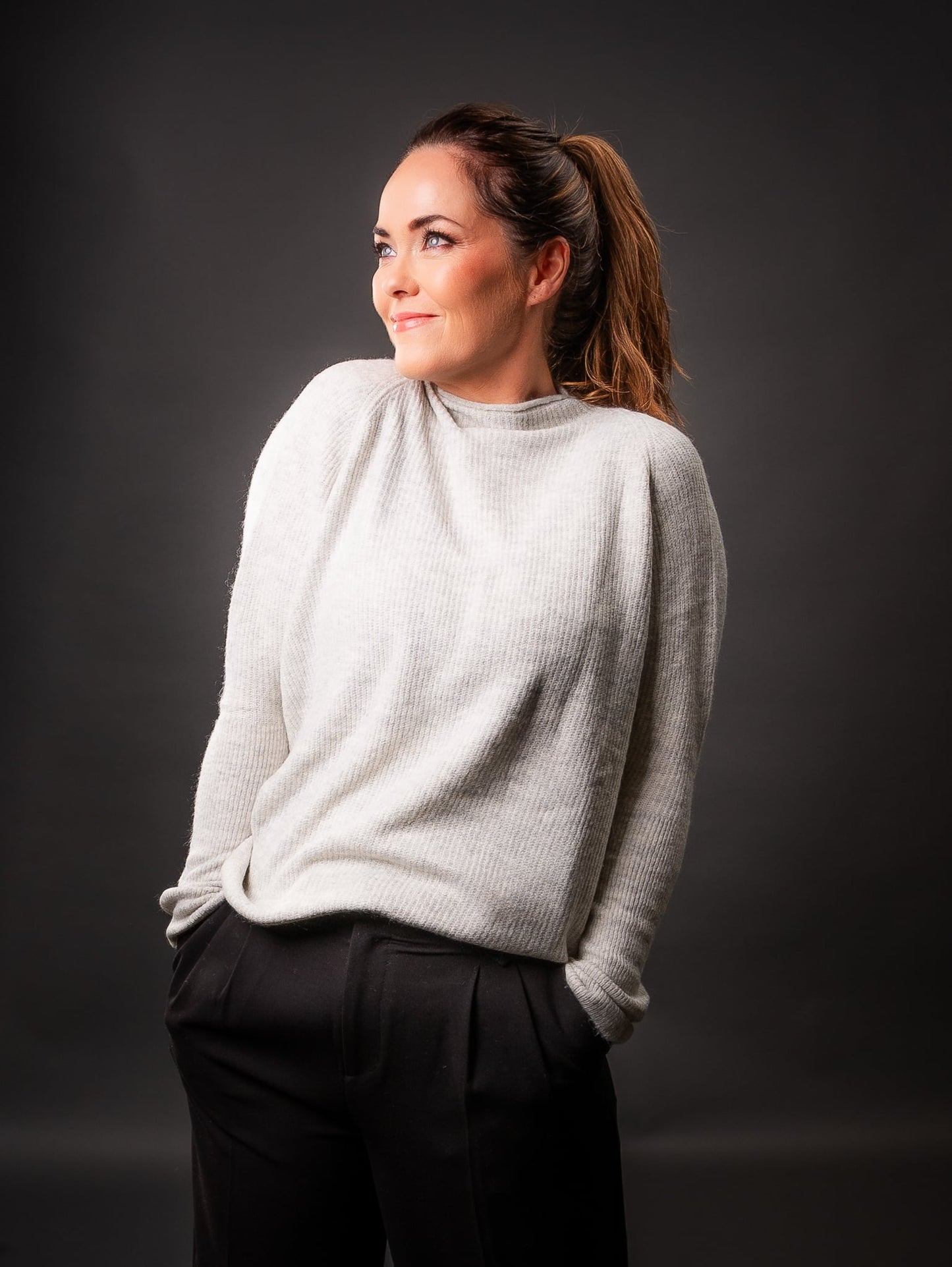 Peysa Ljósgrá