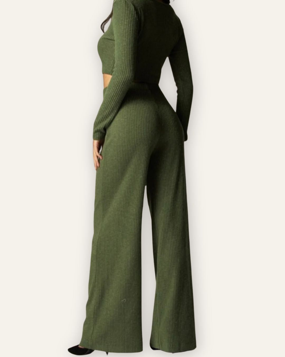 Melange Two-Pieces Olive Central Iceland