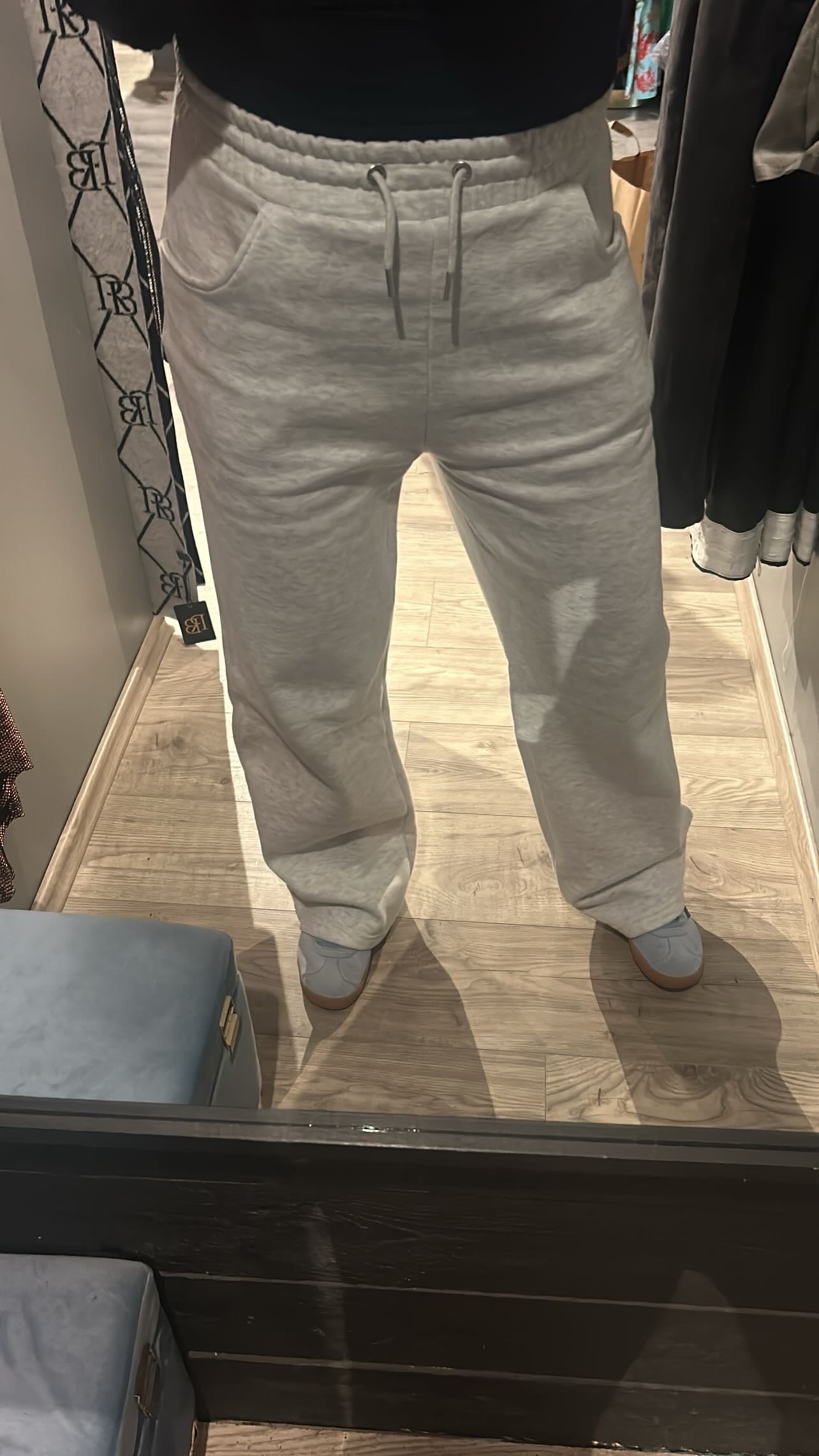 Galli Straight Leg Sweatpants Grár