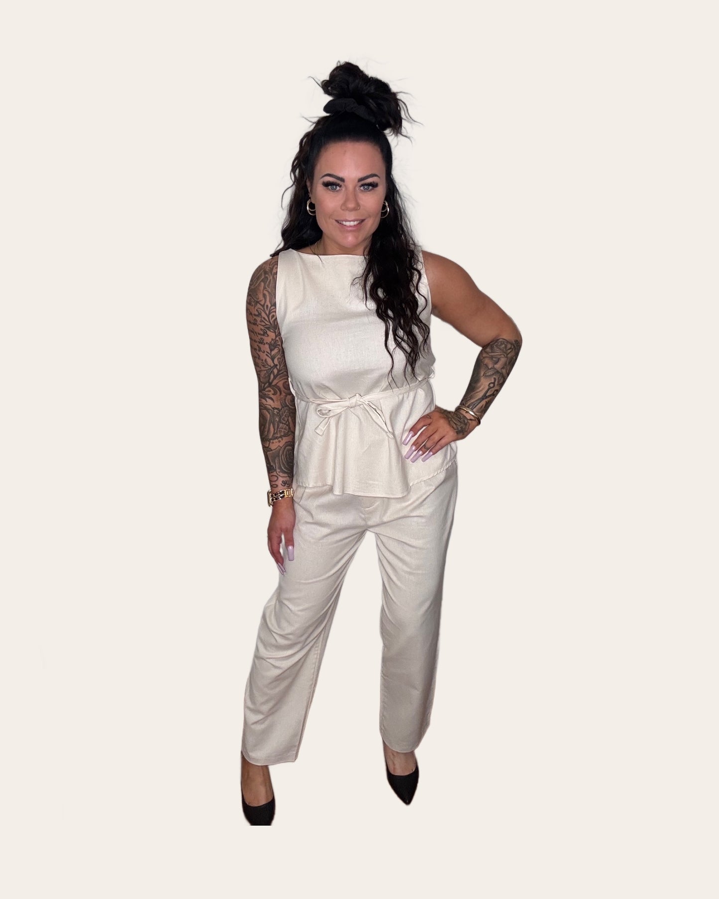 Aliza Sett Beige