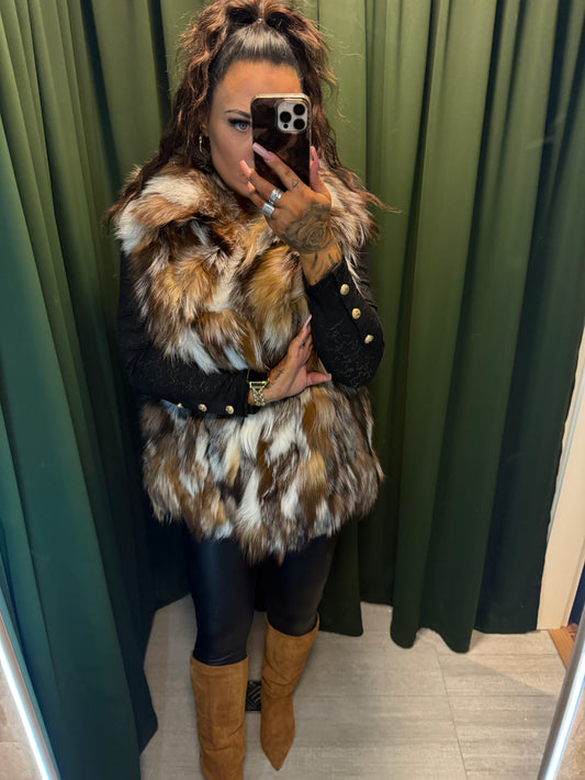 Stokkhólmur vesti - Multi Fox.