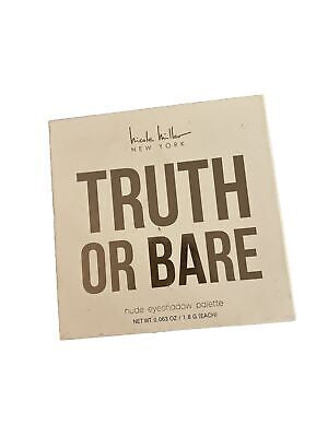 nicole miller truth or bare nude eyeshadow palette