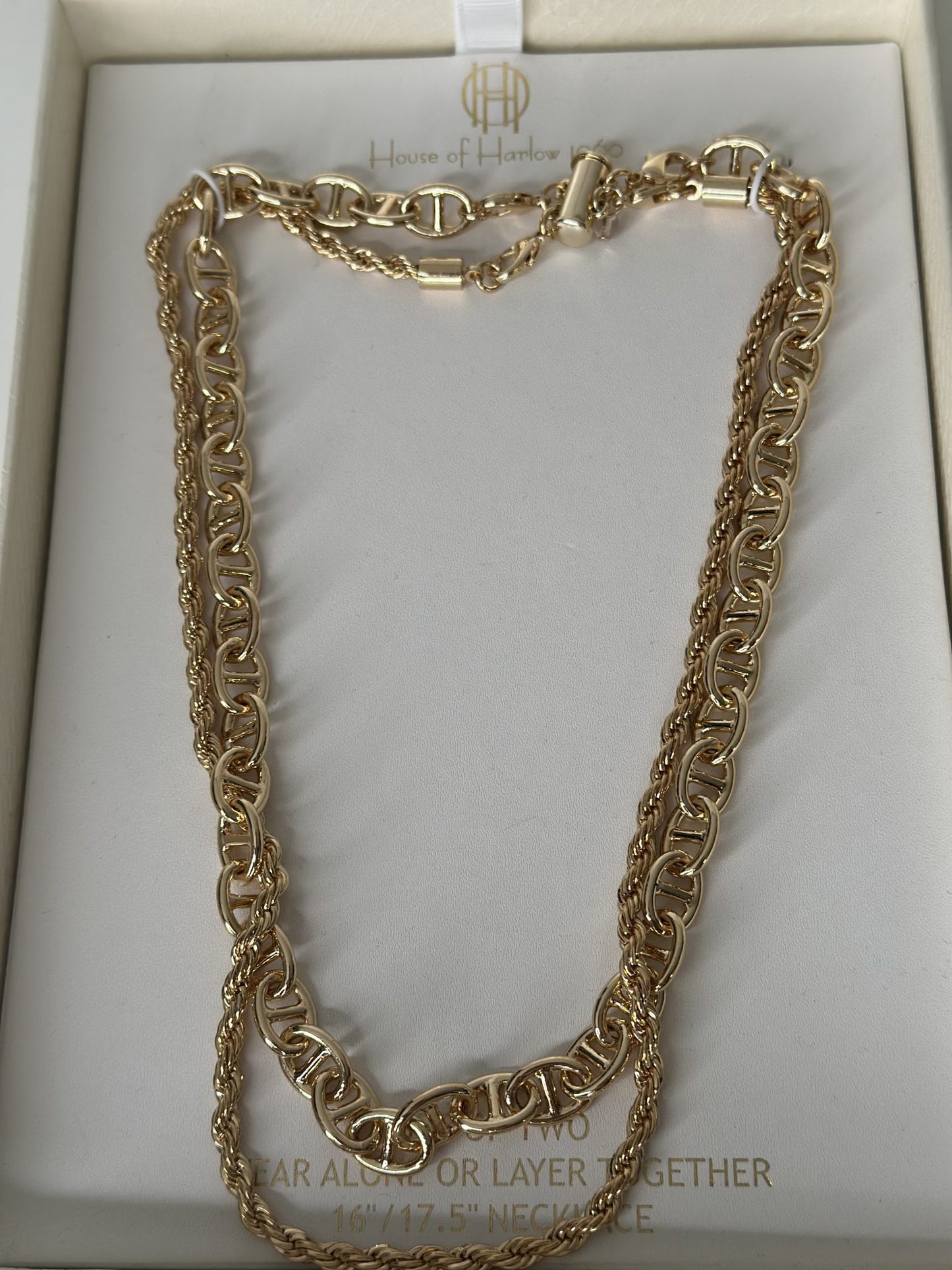 House of Harlow double chain