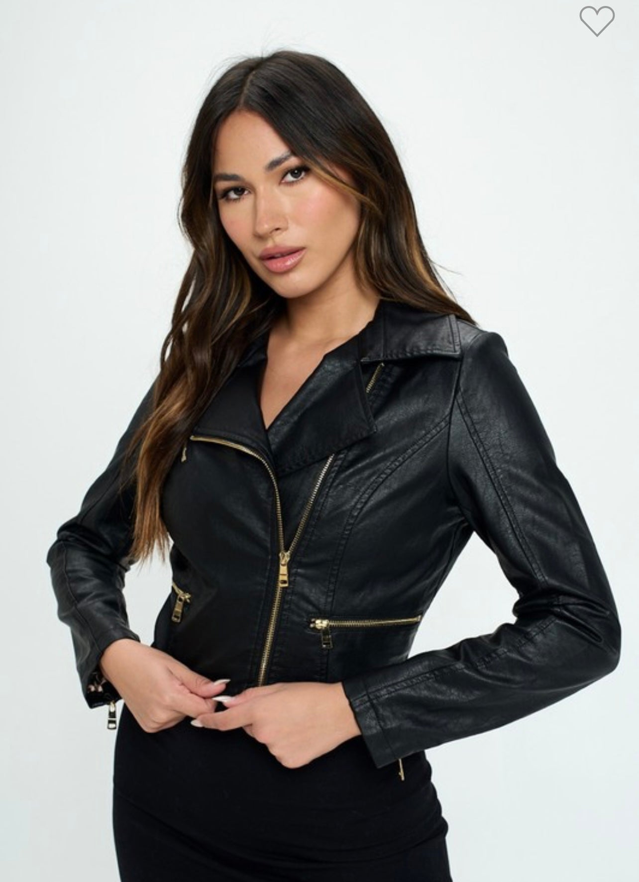 Spring Moto Jacket Black