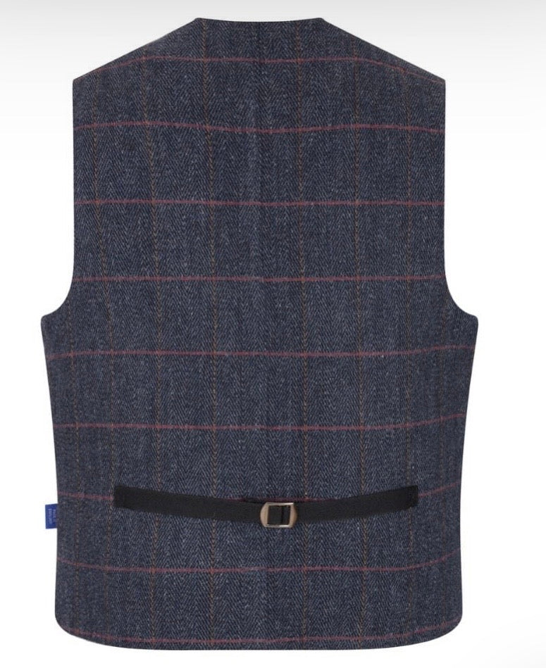 Vesti Herra Tweed Blue Central Iceland