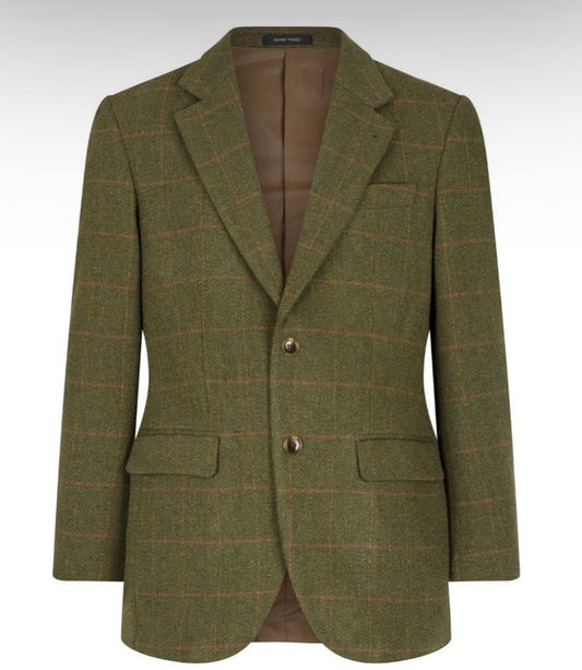 Blazer Walker and Hawkes Men´s Derby Tweed Green Central Iceland