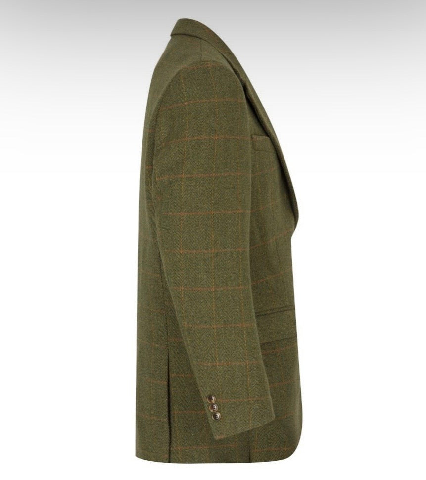 Blazer Walker and Hawkes Men´s Derby Tweed Green Central Iceland