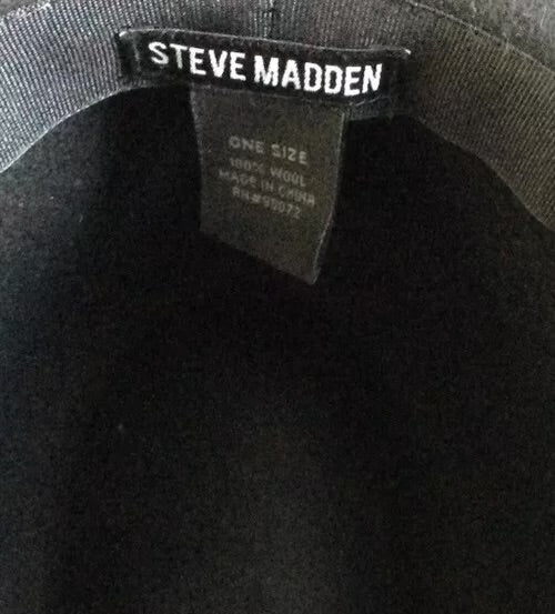 Hattur Svartur Steve Madden