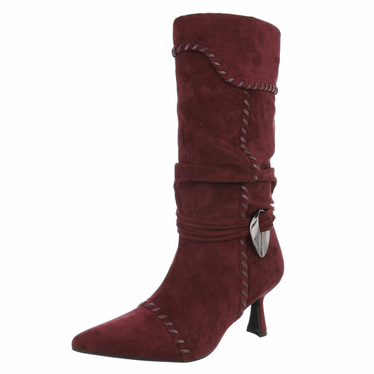 Claudia Boots Burgundy