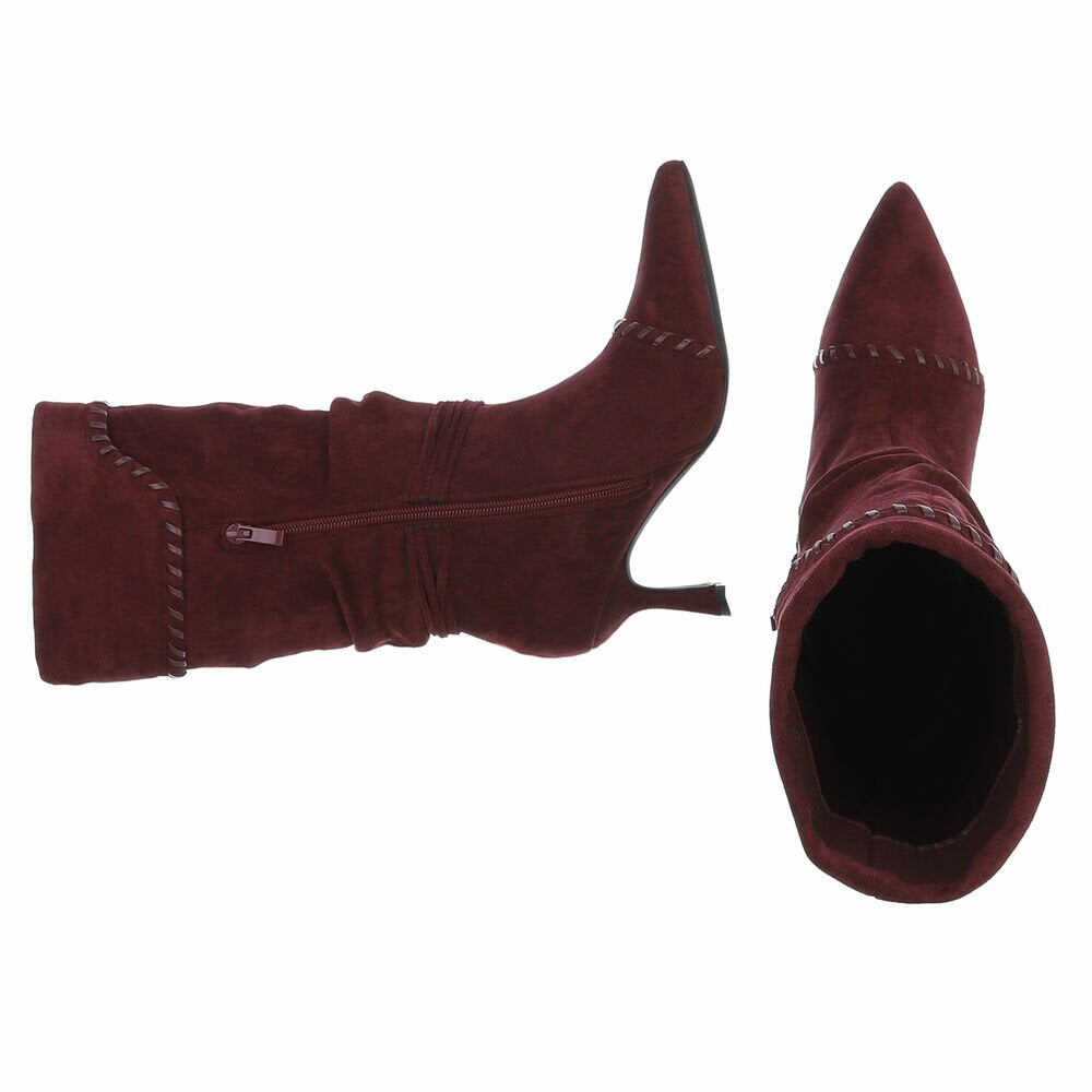 Claudia Boots Burgundy Central Iceland