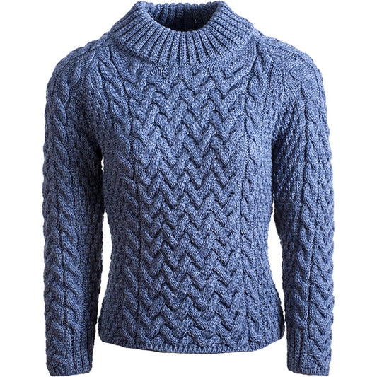 Peysa Ladies Merino Wool Arrington Sky Blue Central Iceland