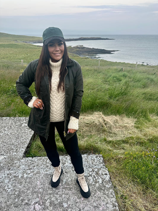 Peysa Ladies Merino Wool Arrington Pearl