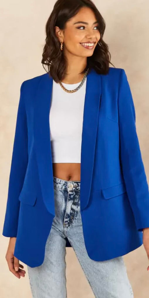 Blazer Oversized Blue 66001