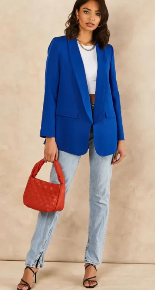 Blazer Oversized Blue 66001