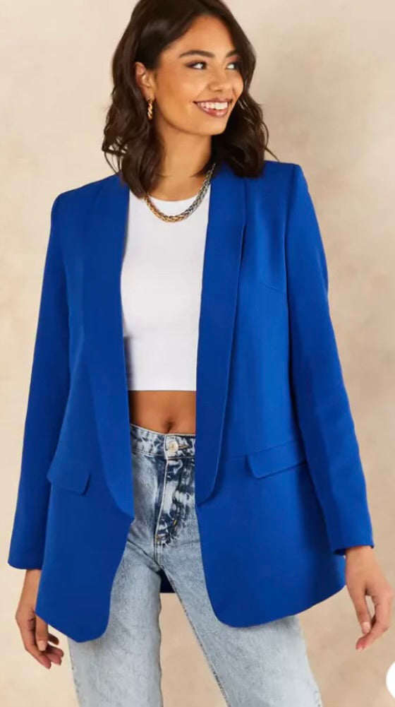 Blazer Oversized Blue 66001