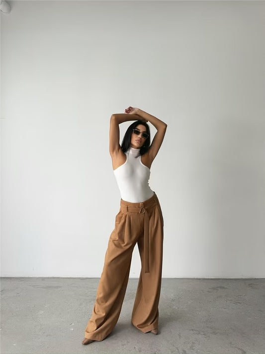 Jackie Pants Camel 9417