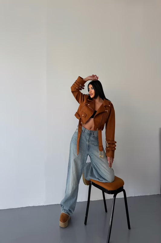 Maggie Jacket Koníaks