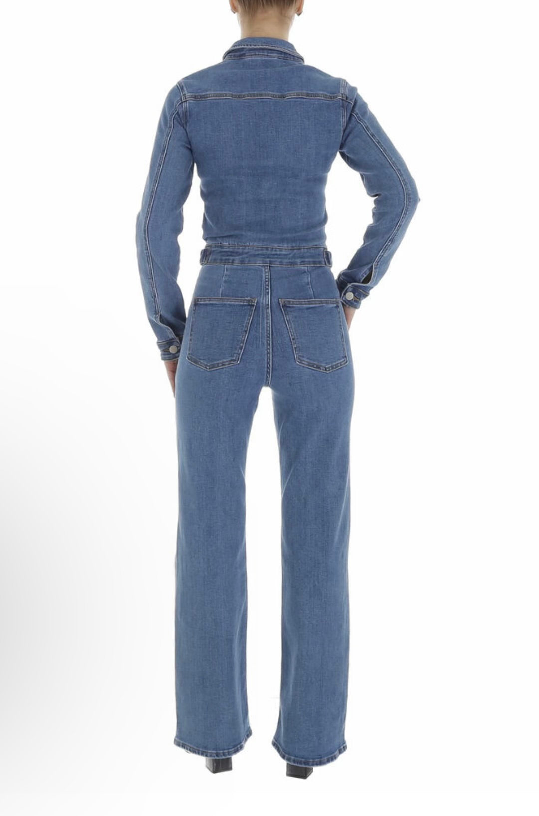 Damen Jumpsuit Milli Blár