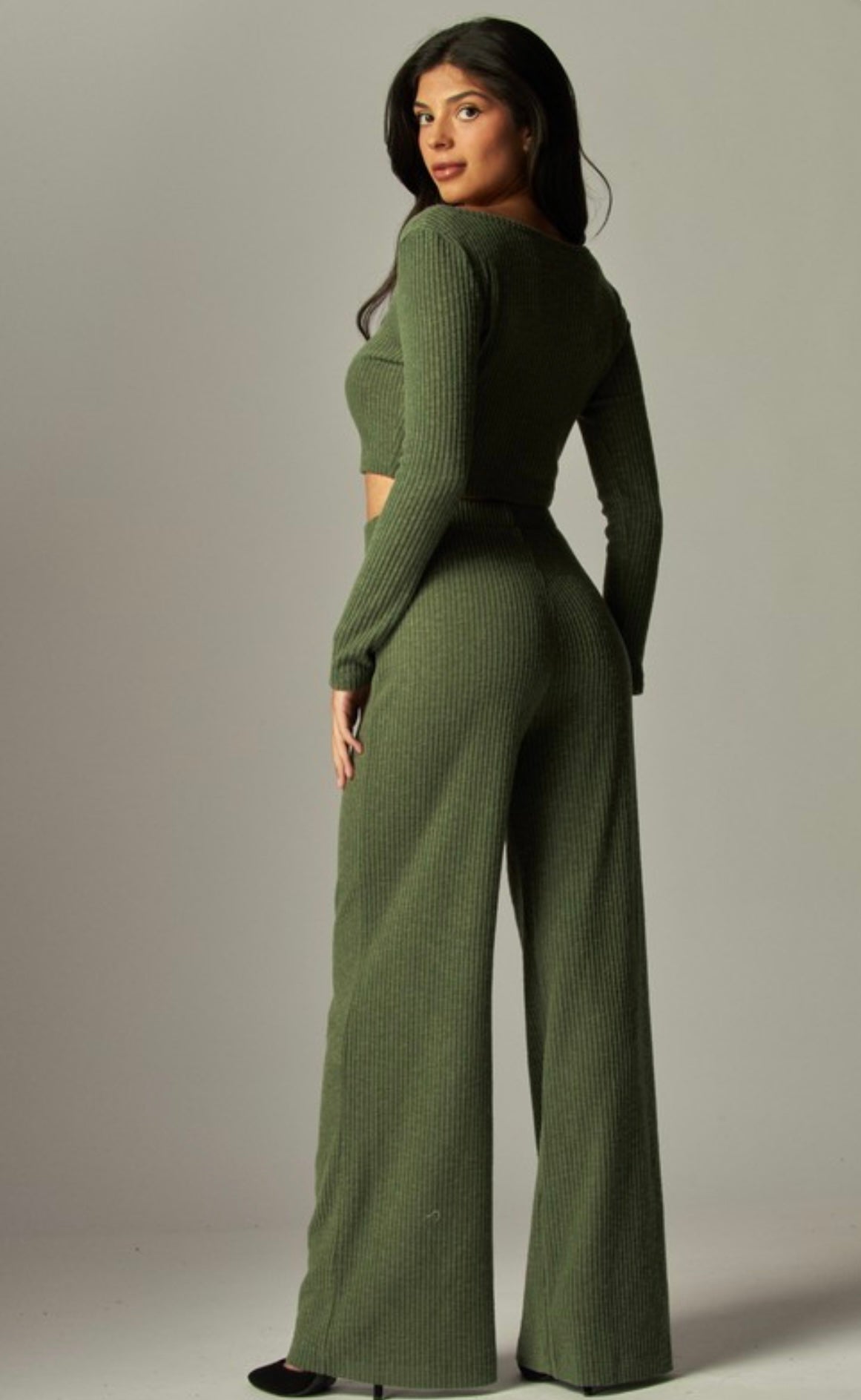 Melange Two-Pieces Olive