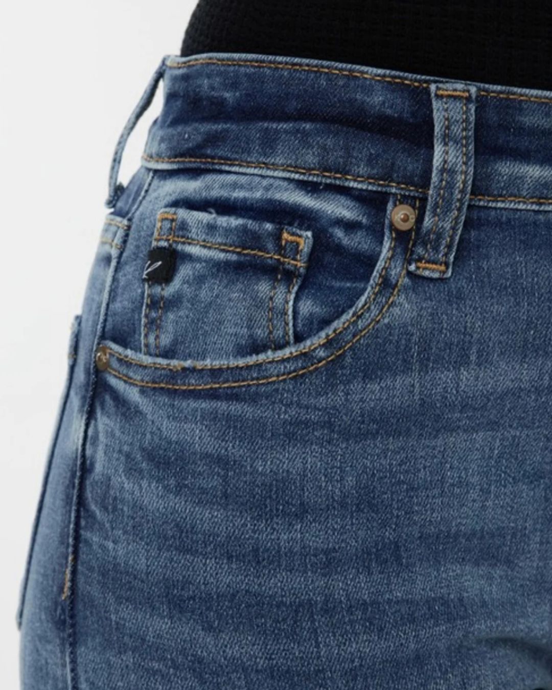Gallabuxur KC 7085 Ljósar High Waist Central Iceland