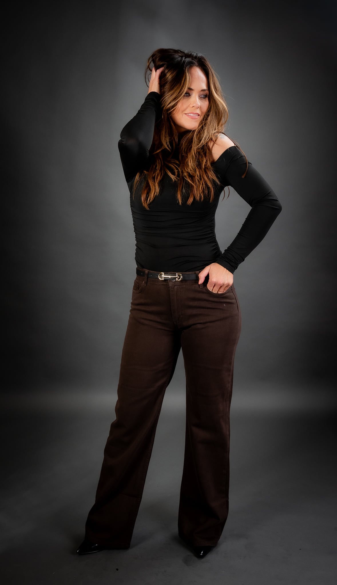 Gallabuxur Sandra Jeans Relax Fit Brow