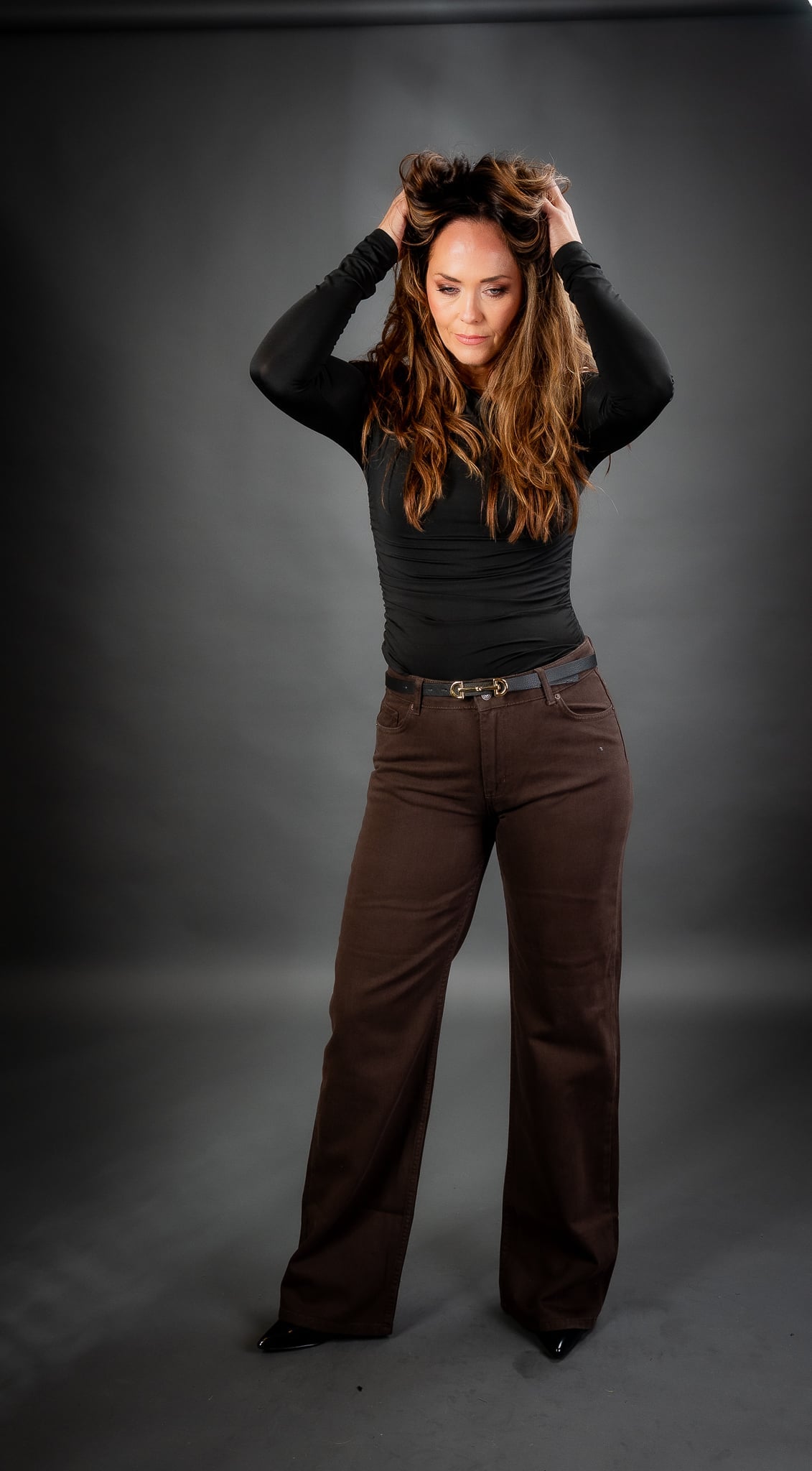 Gallabuxur Sandra Jeans Relax Fit Brow