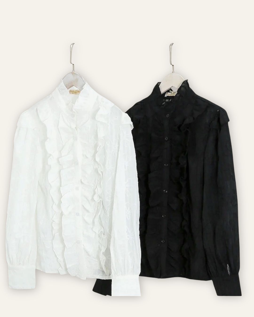 Skyrta Susie Flöff white