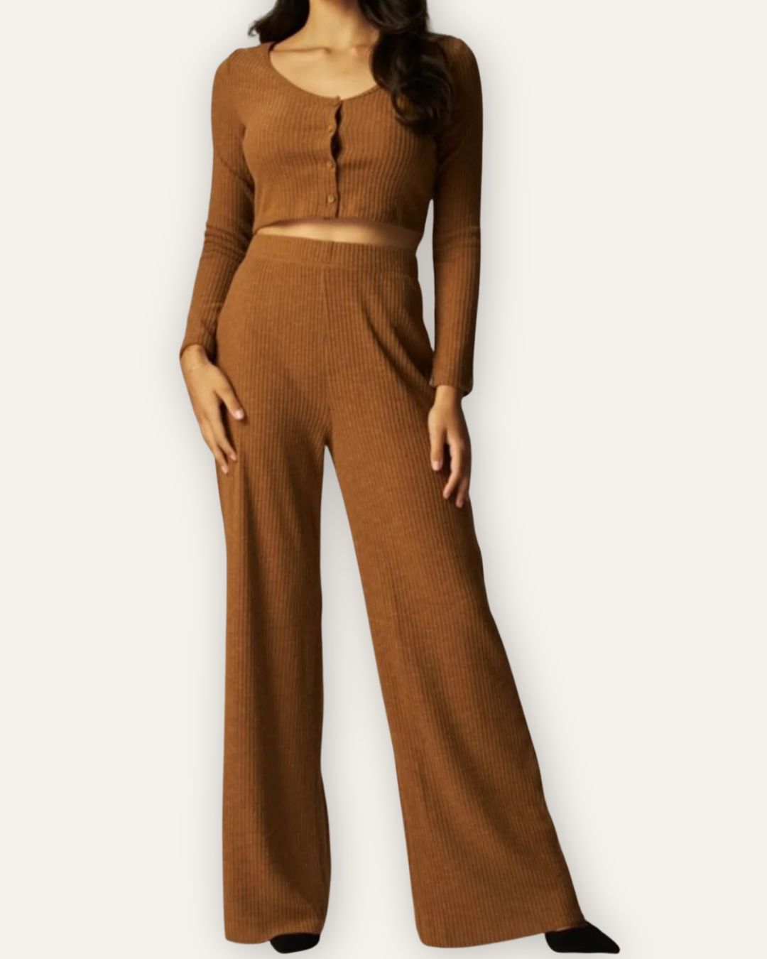 Melange Two-Pieces Taupe