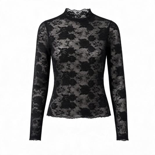 Vicci See-through lace Toppur Central Iceland
