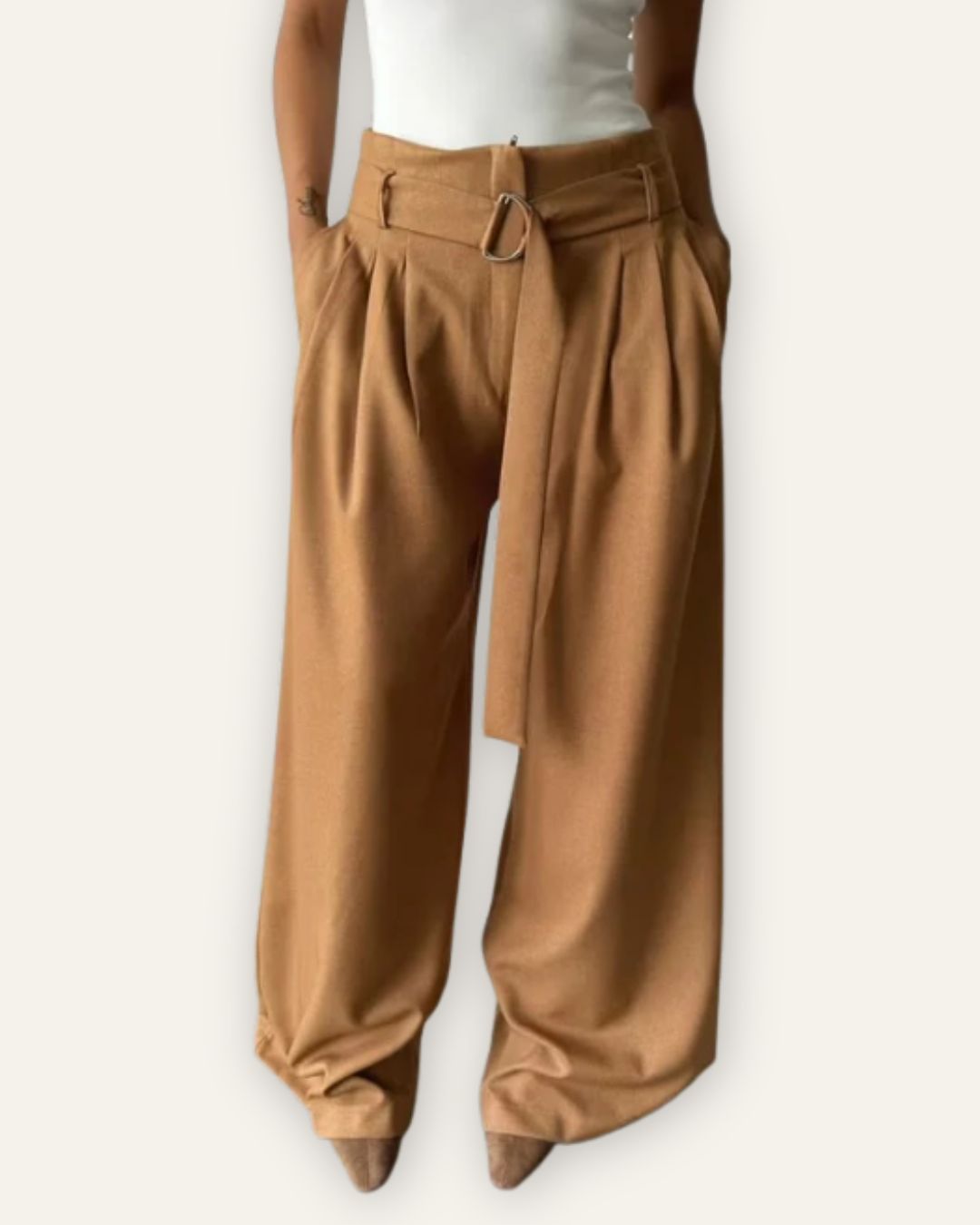 Jackie Pants Camel 9417 Central Iceland