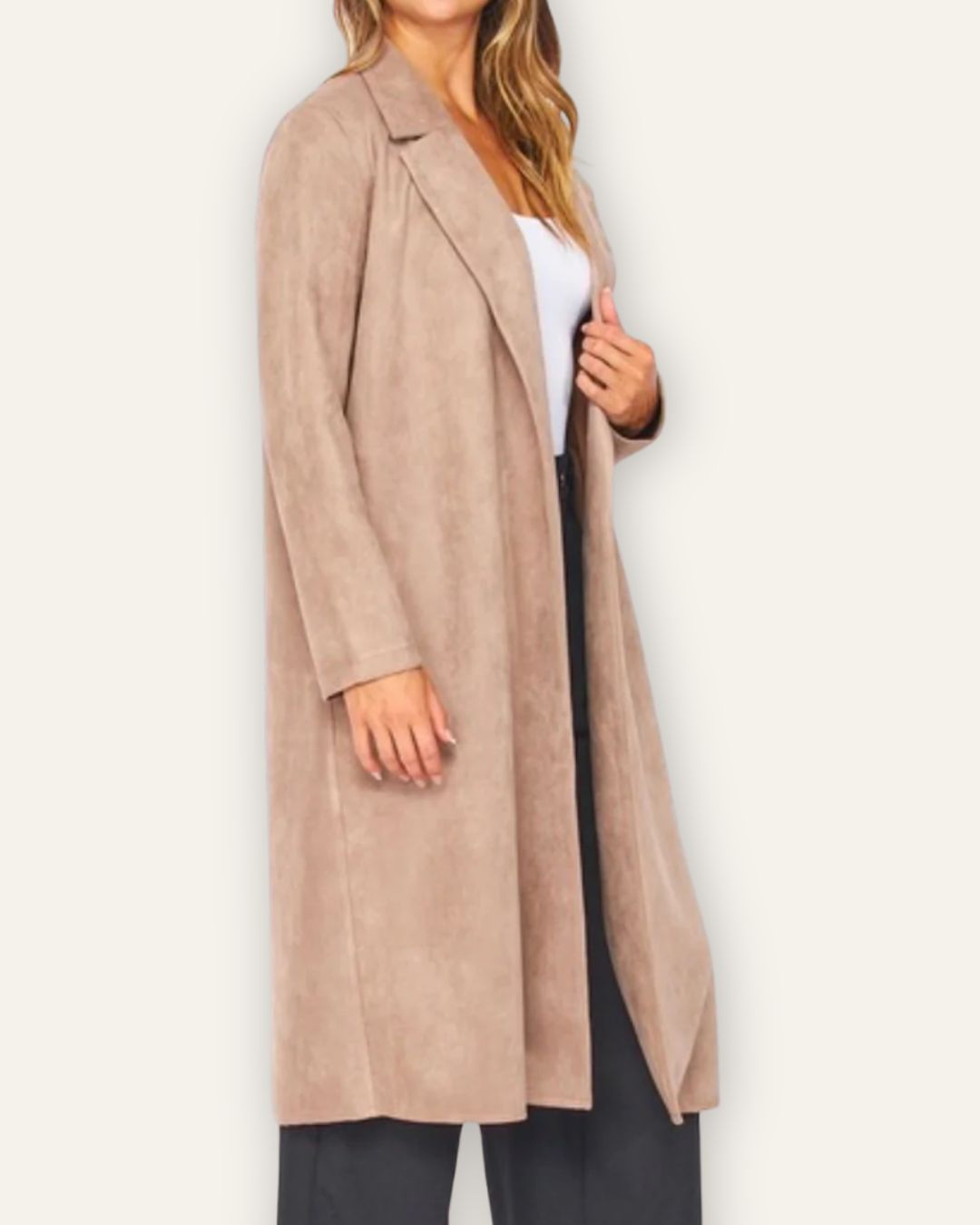 Vegan Suede Trenchcoat Coco Central Iceland