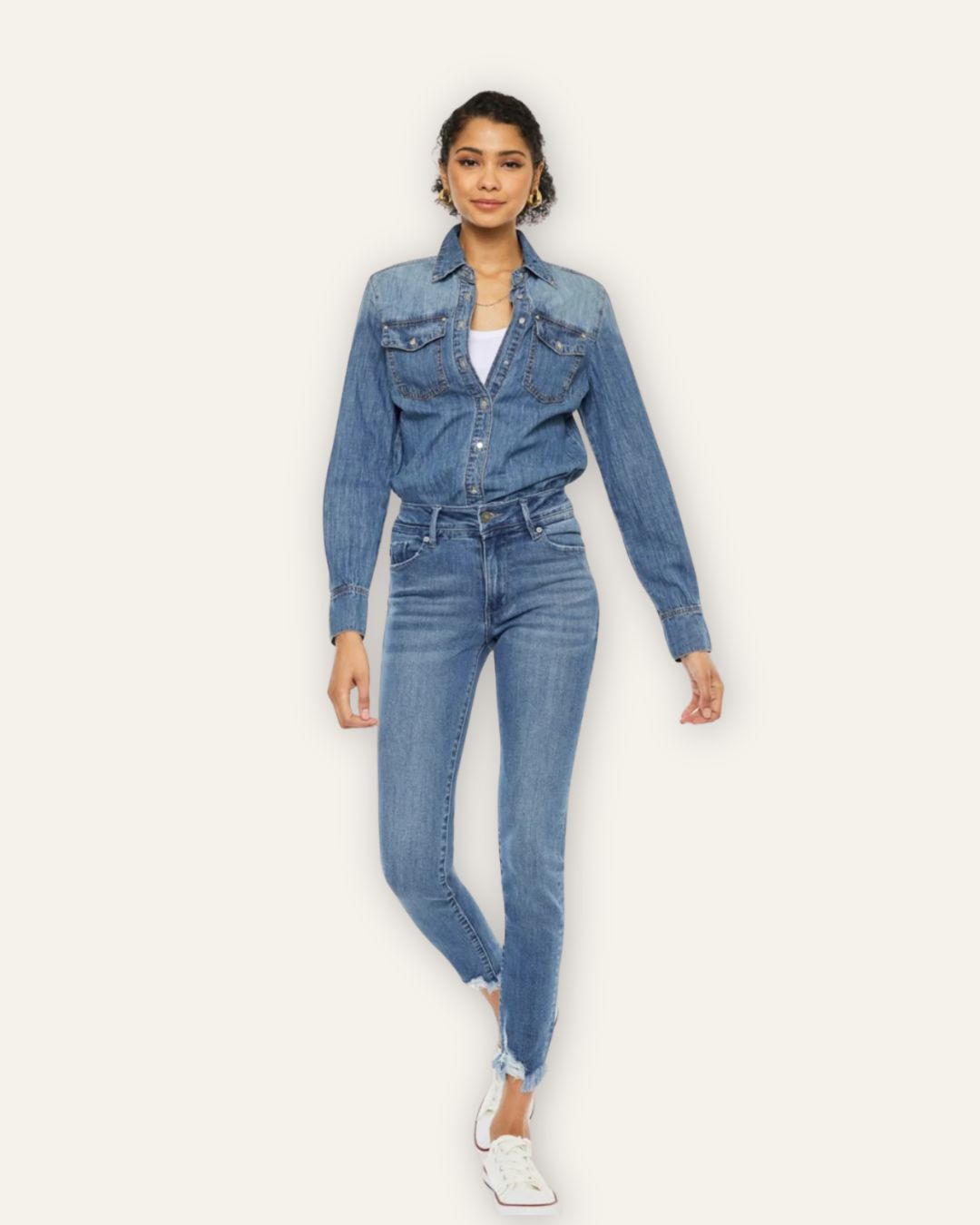 Gallabuxur KC Used Ankle Jeans 7147L Central Iceland
