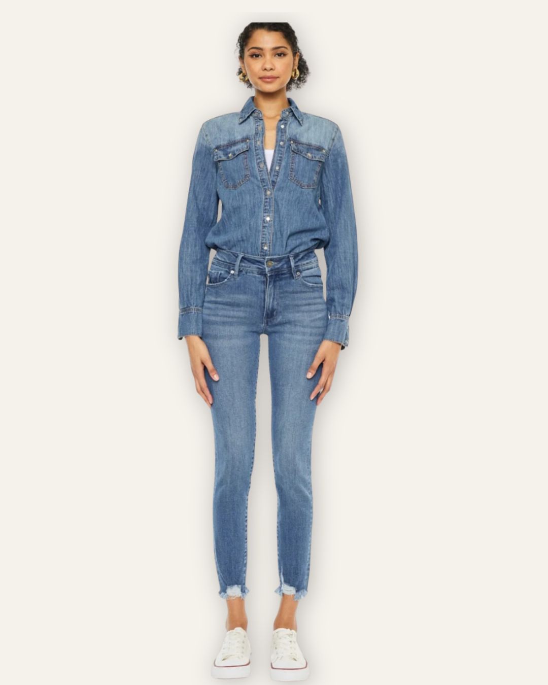 Gallabuxur KC Used Ankle Jeans 7147L Central Iceland