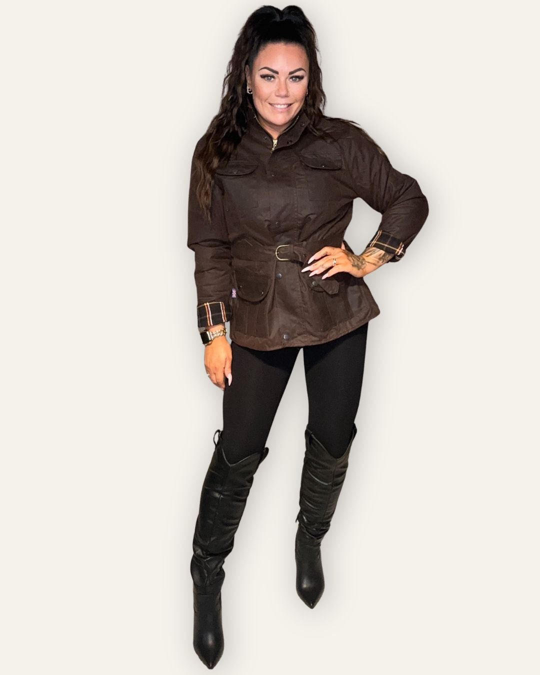Vax Jakki Florence Motorcycle Brown Central Iceland