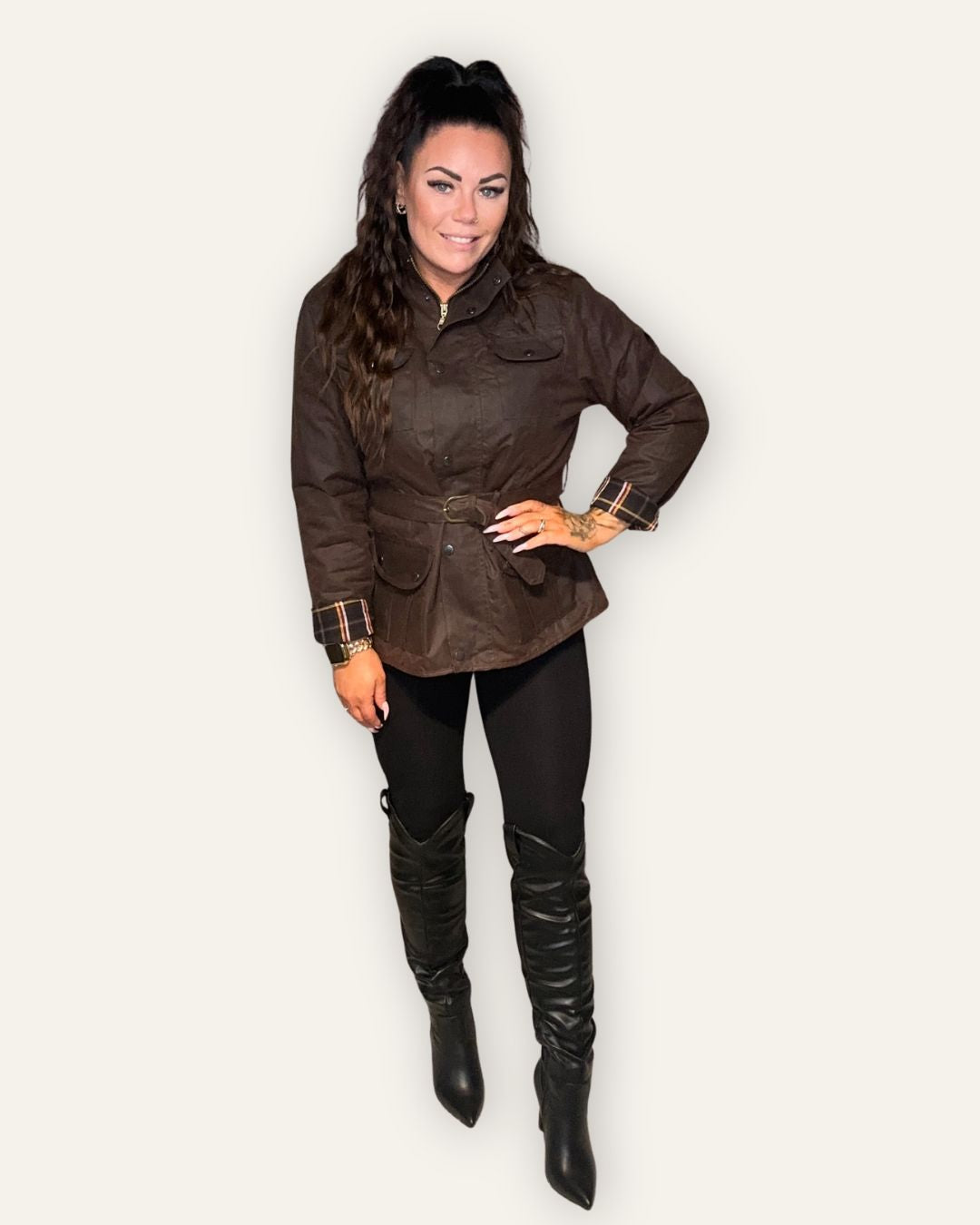 Vax Jakki Florence Motorcycle Brown Central Iceland
