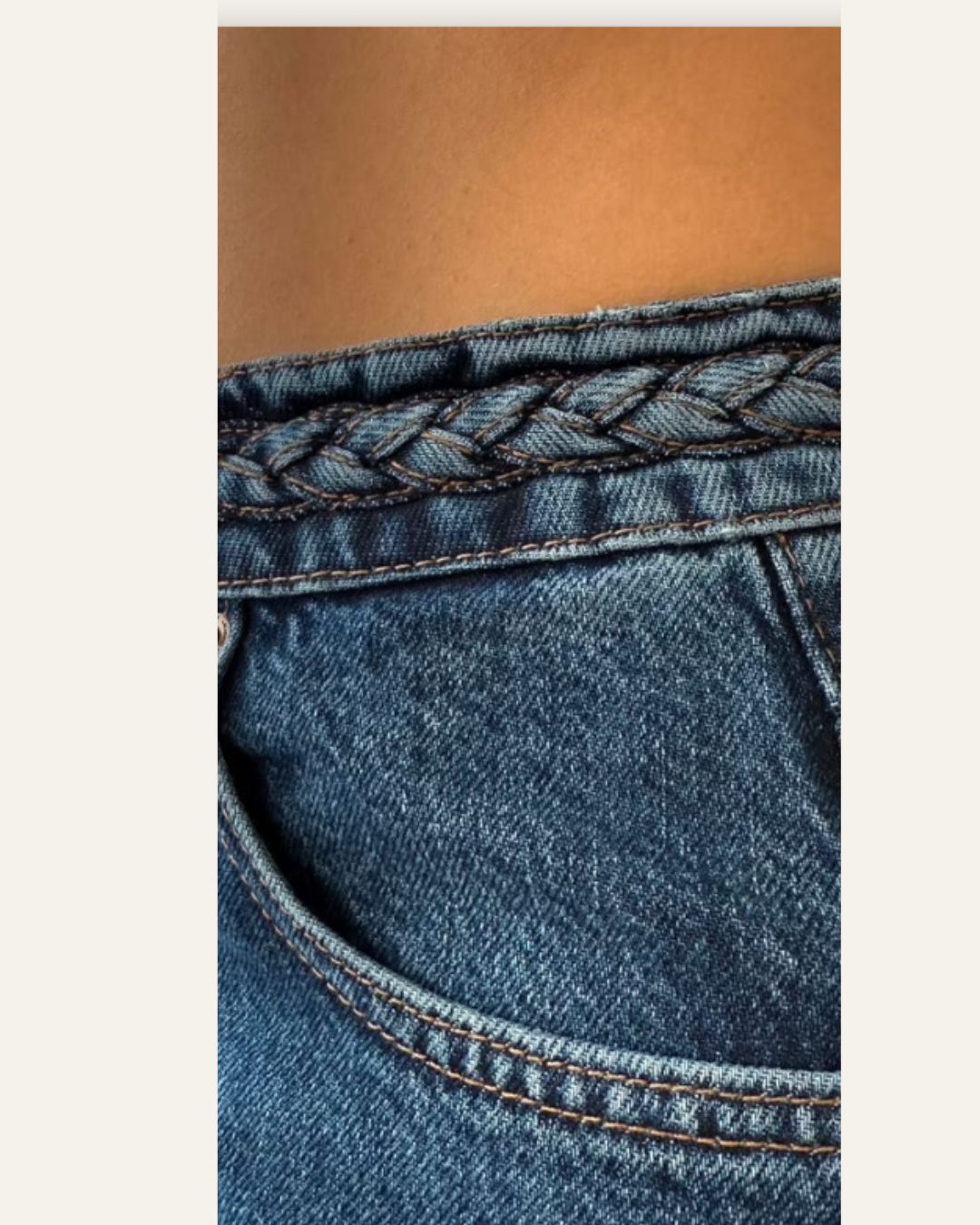Veronica Jeans ￼Blue 7637 Central Iceland